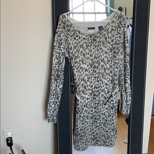 Victoria’s Secret leopard print sweater dress